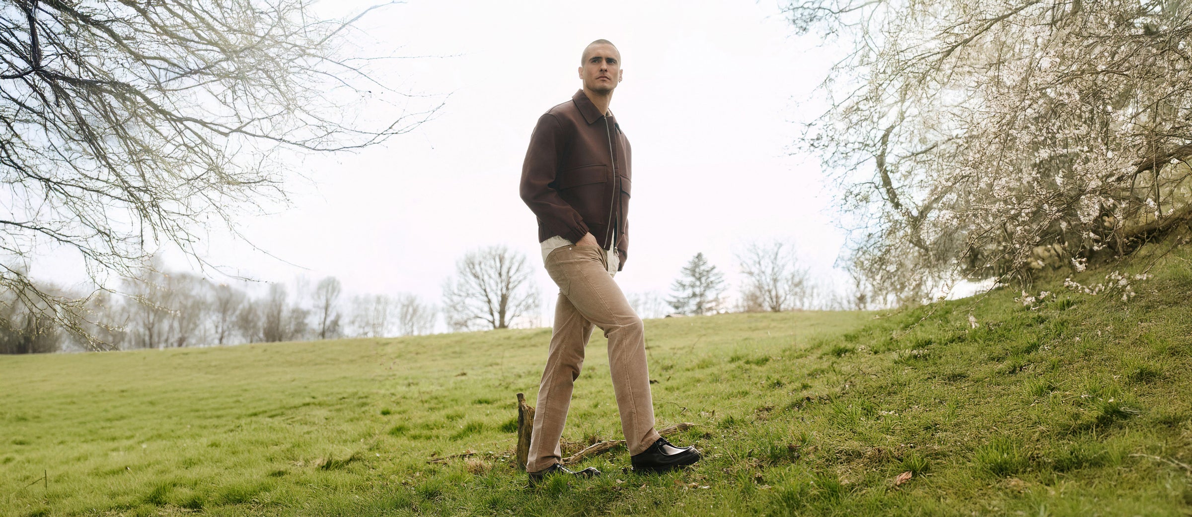 Man wearing Mac jeans from Baks Menswear Bournemouth