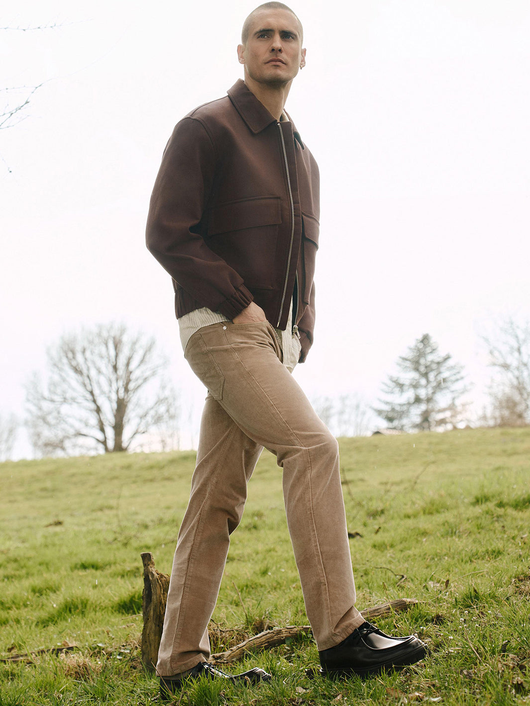 Man wearing Mac jeans from Baks Menswear Bournemouth