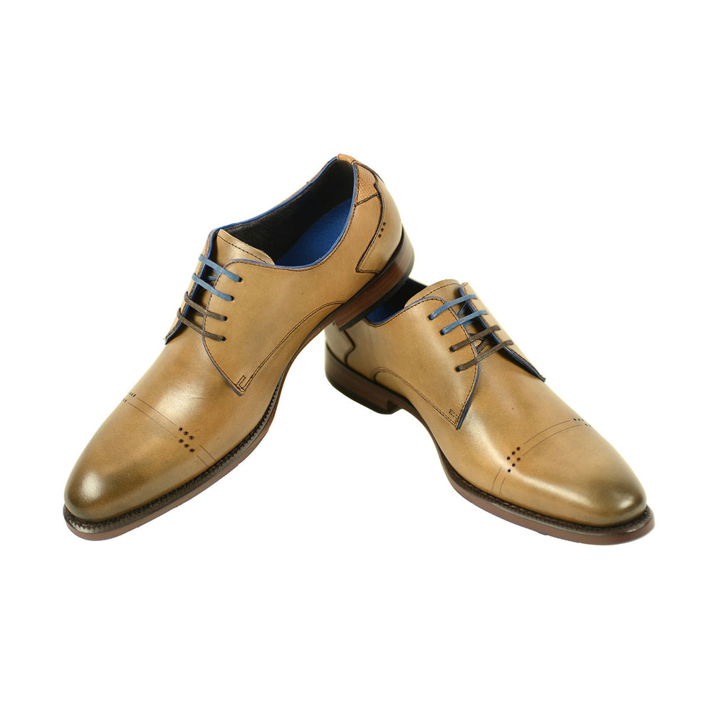 Azor ZM3790 Salermo Brown Shoes - Baks Menswear Bournemouth