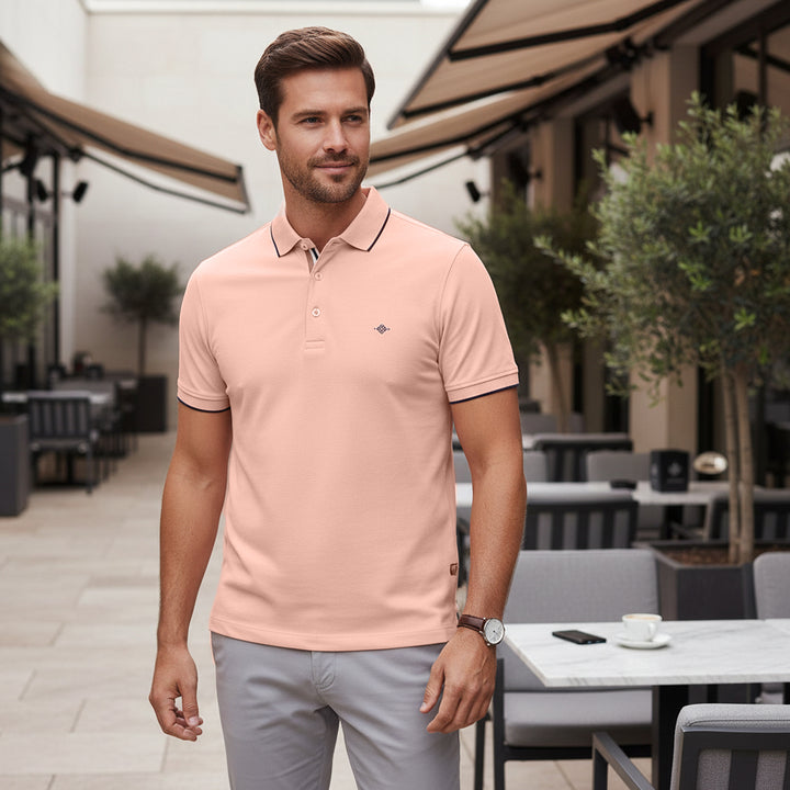 Bailey's Polo Shirt 615214 - Soft Peach 31