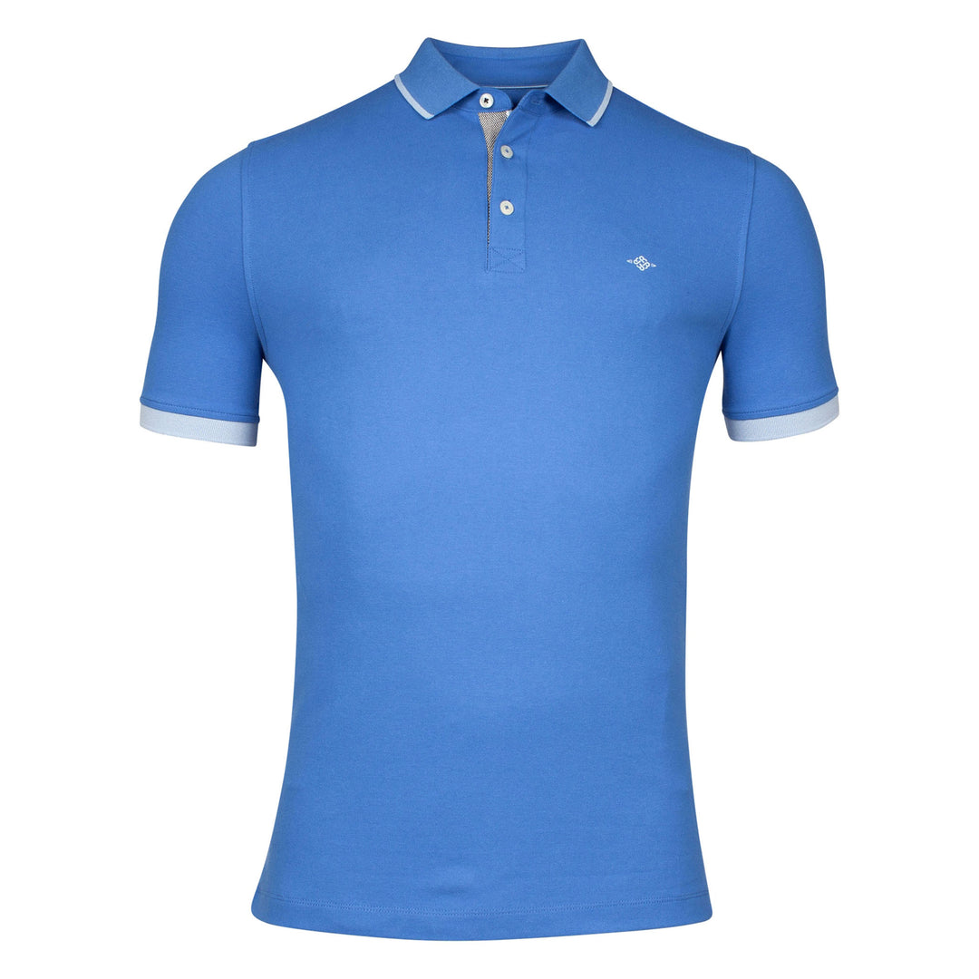 Baileys Polo Shirt Bright Cobalt Blue 515234 64 - Baks Menswear Bournemouth