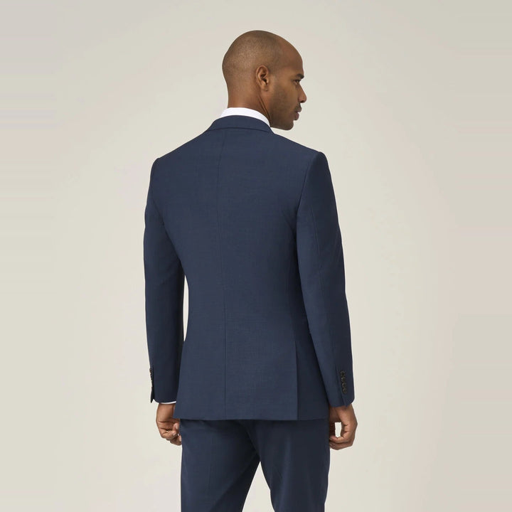 Baks Rozario Navy Wool Blend Suit Jacket 99MM30262, back view