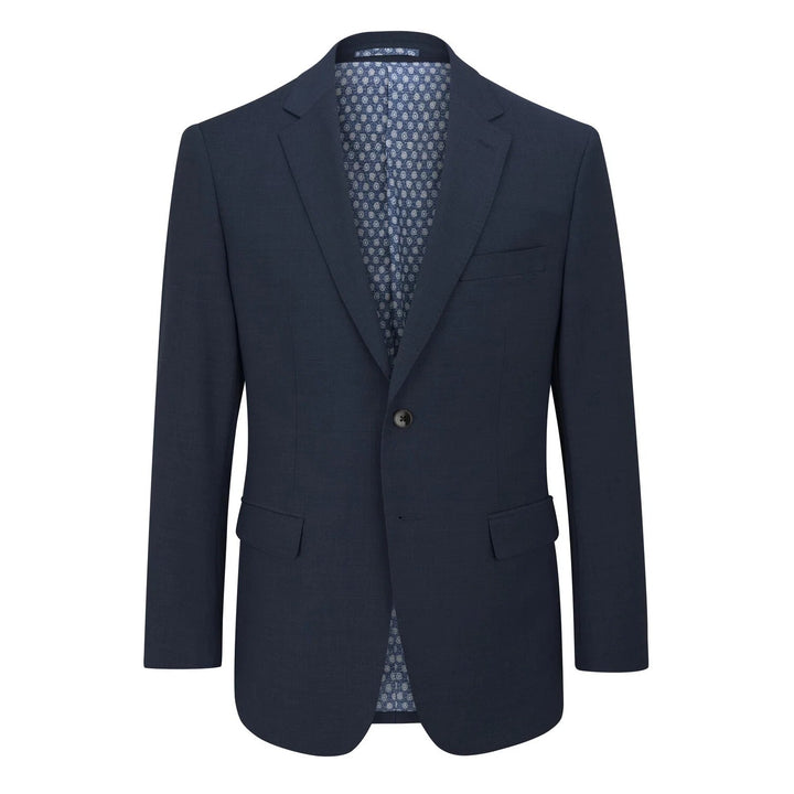 Baks Rozario Navy Wool Blend Suit Jacket 99MM30262, flat front view