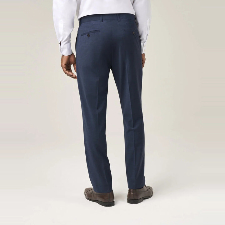 Baks Rozario Navy Wool Blend Suit Trousers 99MM70262, back view