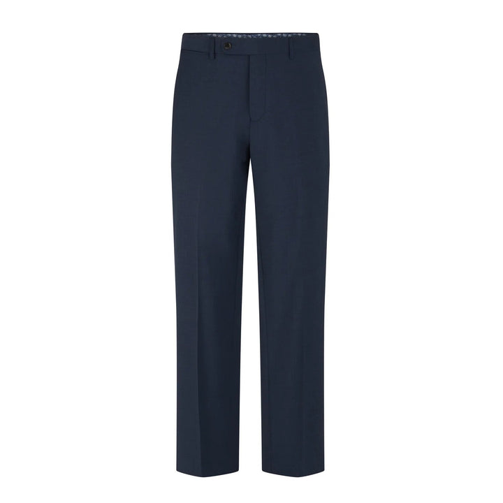 Baks Rozario Navy Wool Blend Suit Trousers 99MM70262, flat front view