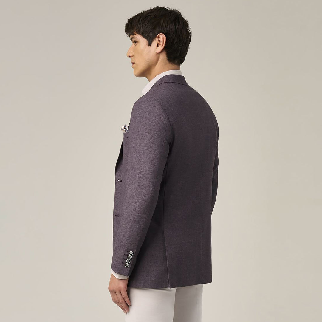 Baks 99MM4088 Jamie Grape Single Breasted Tailored Jacket