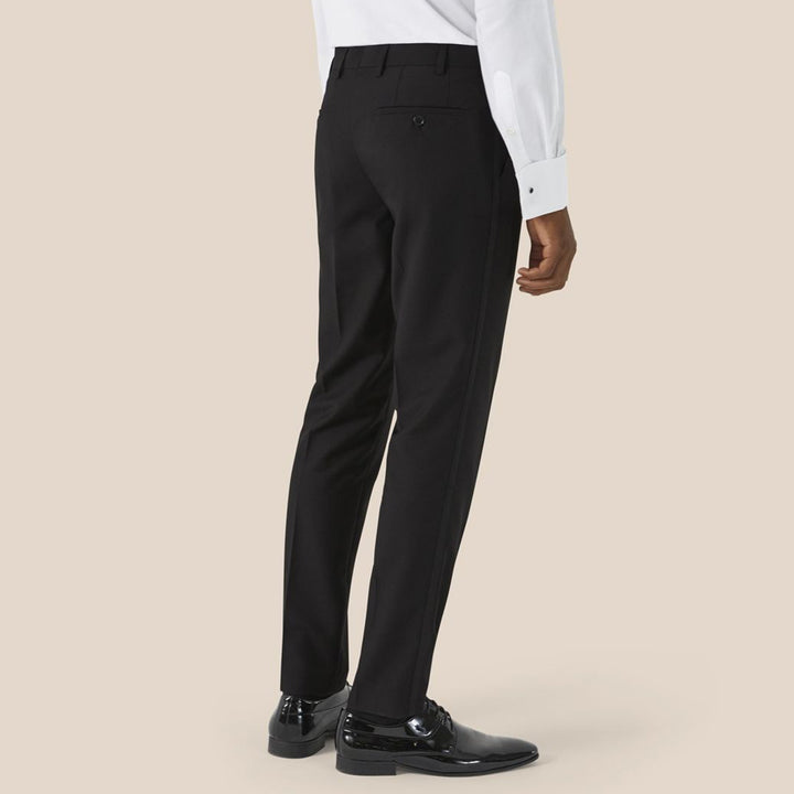 Baks 99MM7312 Sinatra Black Tailored Dinner Trousers