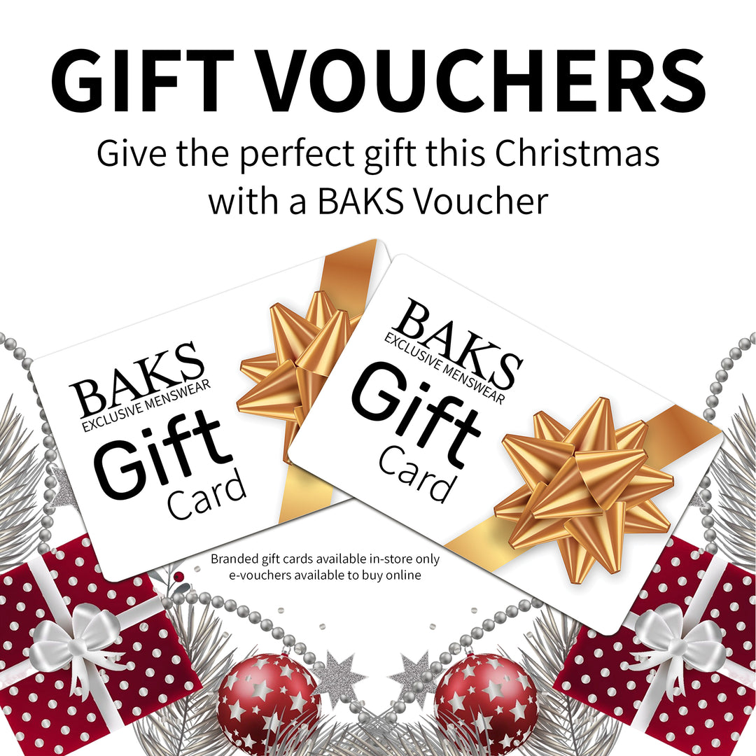 Baks Menswear Gift Voucher