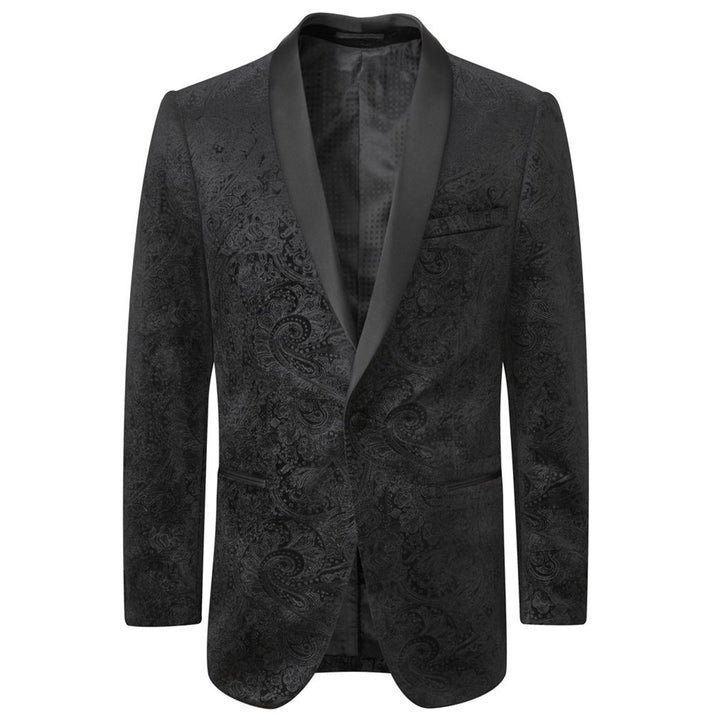 Baks Black Paisley Dinner Jacket 99MM4610, alternative view 3
