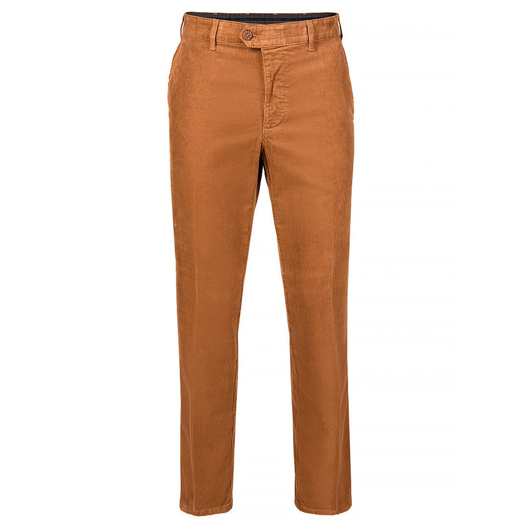 Bruhl 130330-810 Montana Gold Corduroy Chino Trousers - Baks Menswear Bournemouth