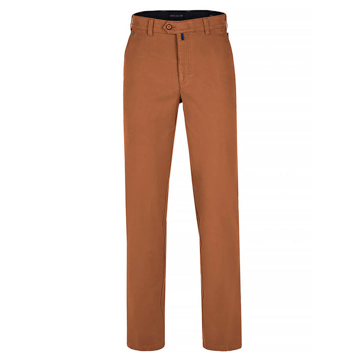 Bruhl Catania Chinos in Burgundy main image 0