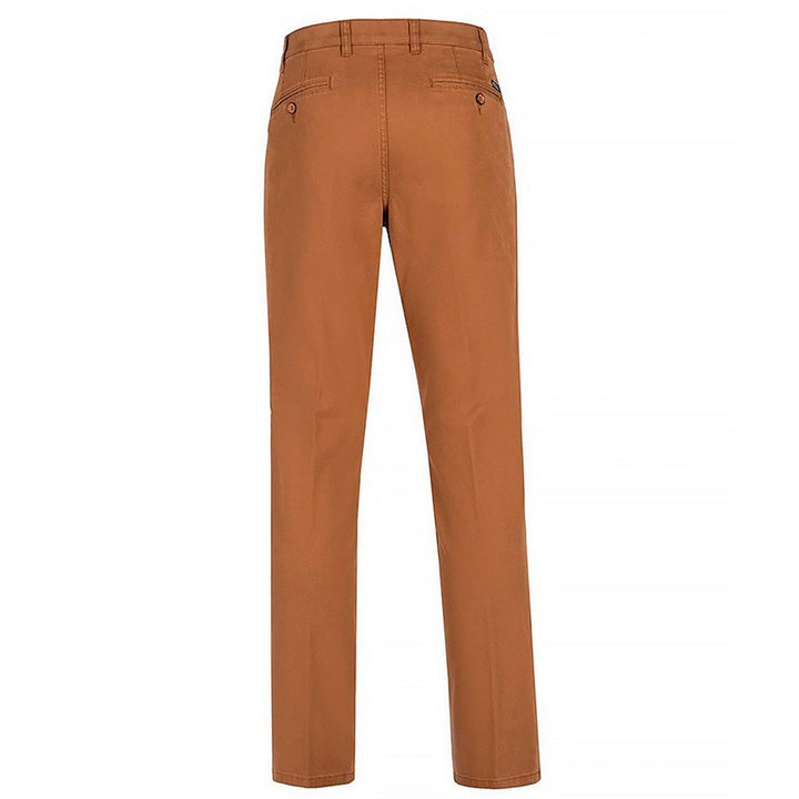 Bruhl Catania B 184080-580 London Brown Chino Trousers - Baks Menswear Bournemouth