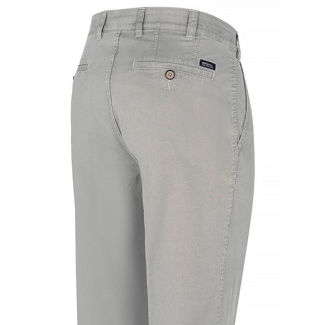 Bruhl Parma B 0585-186190-192 710 Grey Chino Trousers - Baks Menswear Bournemouth