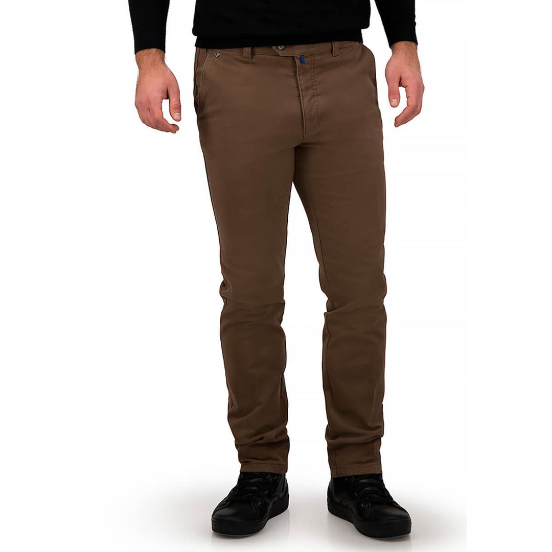 Bruhl Venice B 0593-185180-192 Putty Brown Chino Trousers - Baks Menswear Bournemouth