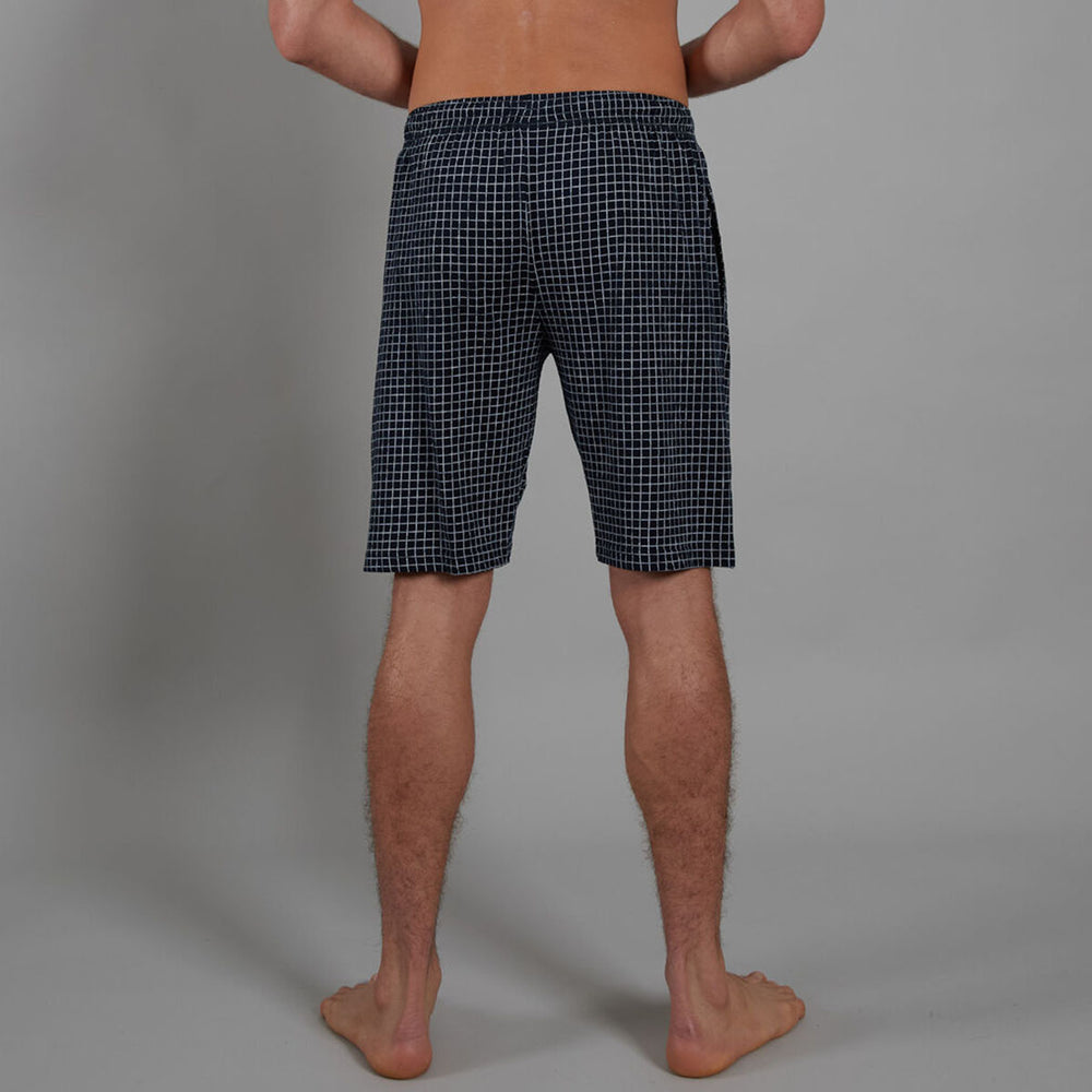 Bugatti 31043-4009-635 Dark Blue Calgary Bermudas Pyjama Shorts - Baks Menswear Bournemouth