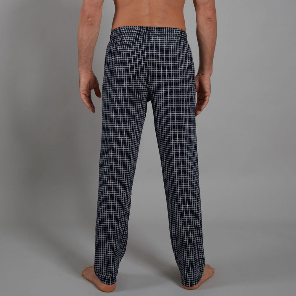 Bugatti 31044-4009-635 Dark Blue Calgary Pyjama Trousers - Baks Menswear Bournemouth