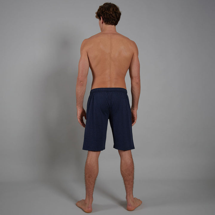 Bugatti 31045-4009-625 Calgary Medium Blue Bermudas Pyjama Shorts - Baks Menswear Bournemouth