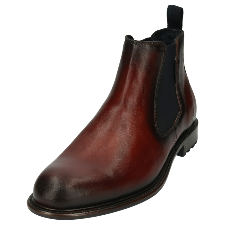 Bugatti 311-A0A32-4100-6400 Mid Brown Leather Chelsea Boot