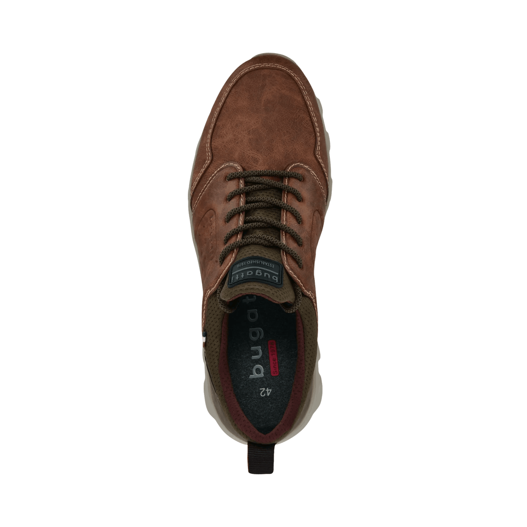 Bugatti 321-AU760-5050-6360 Cognac Brown Trainers
