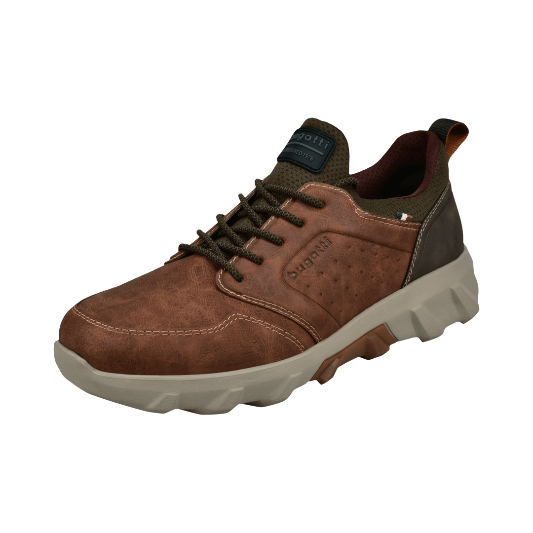 Bugatti 321-AU760-5050-6360 Cognac Brown Trainers