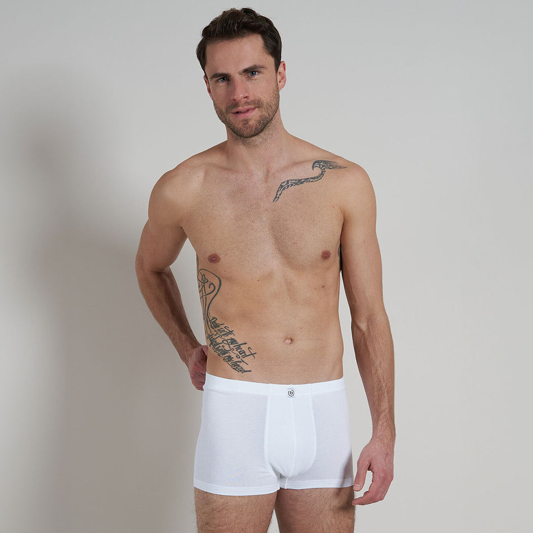 Bugatti 50150-6061-110 Oslo White Boxer Shorts 3 Pack - Baks Menswear Bournemouth