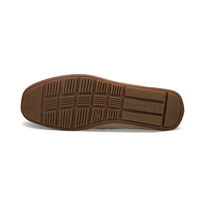 Bugatti Beige Suede Loafer Shoes 321-AWF60-1400-5200