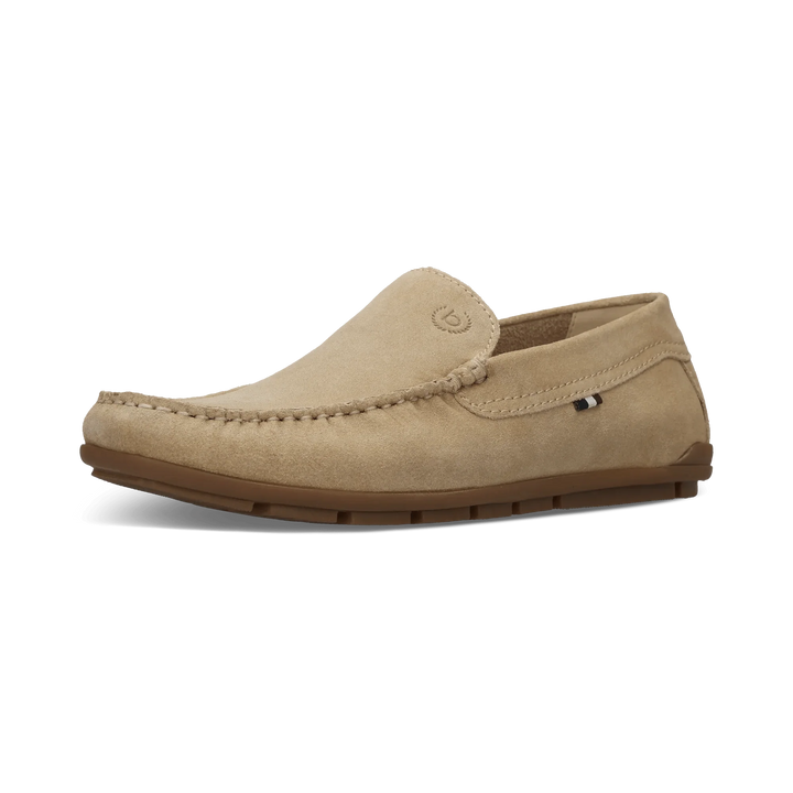 Bugatti Beige Suede Loafer Shoes 321-AWF60-1400-5200