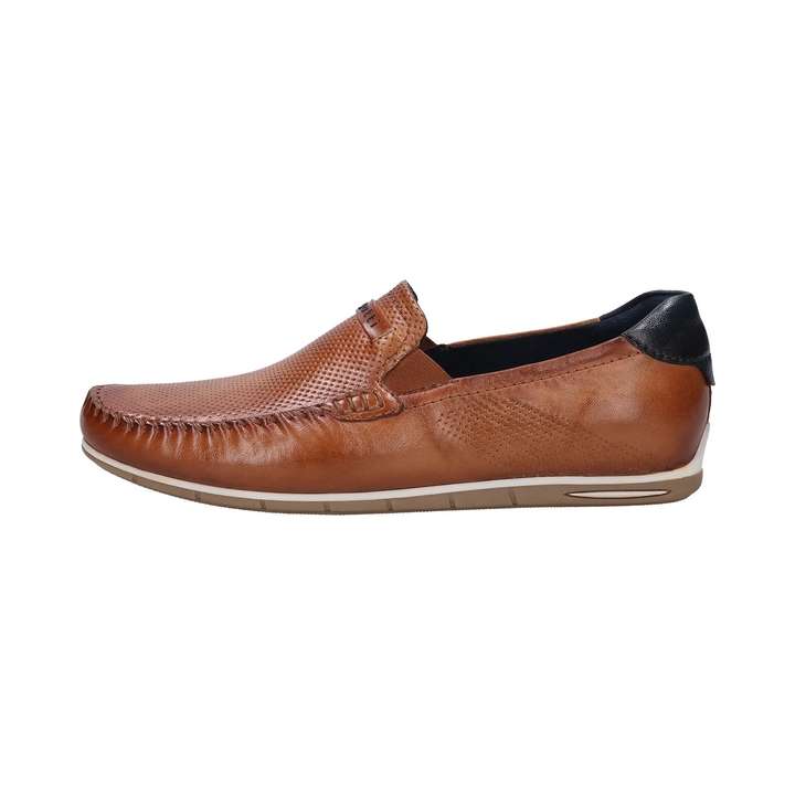 Bugatti Cognac Brown Loafer Shoes 321-A2X6H-4000-6300