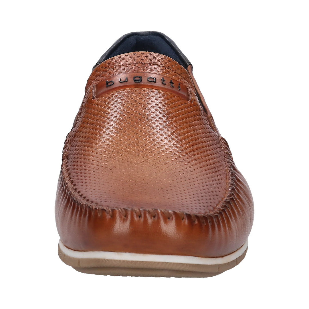 Bugatti Cognac Brown Loafer Shoes 321-A2X6H-4000-6300