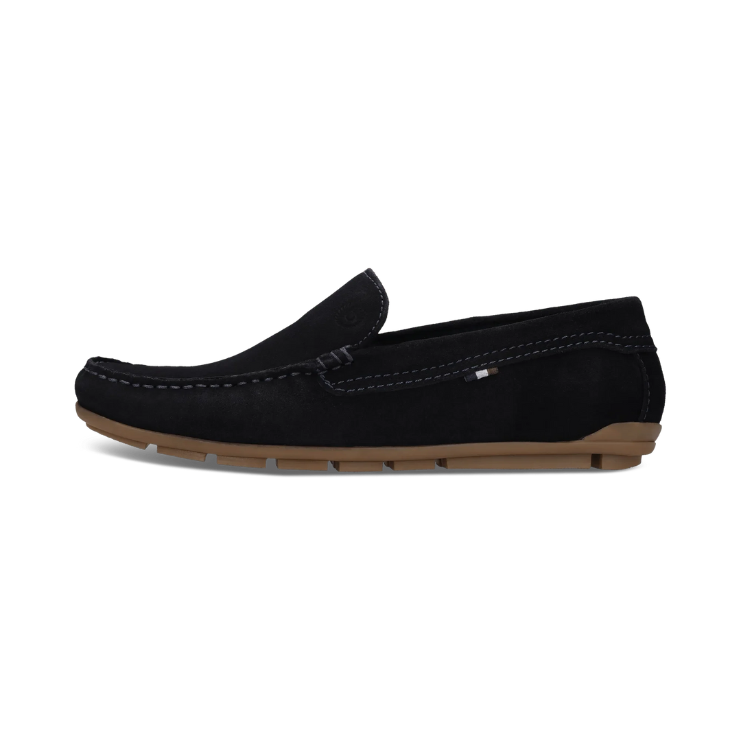 Bugatti Dark Blue Loafer Shoes 321-AWF60-1400-4100