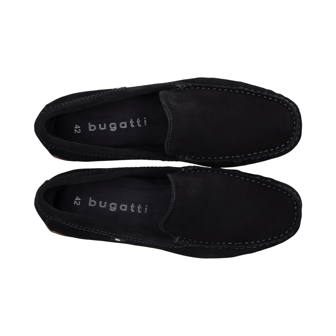 Bugatti Dark Blue Loafer Shoes 321-AWF60-1400-4100