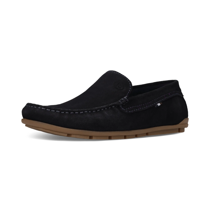 Bugatti Dark Blue Loafer Shoes 321-AWF60-1400-4100