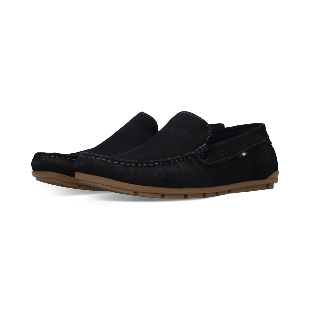 Bugatti Dark Blue Loafer Shoes 321-AWF60-1400-4100