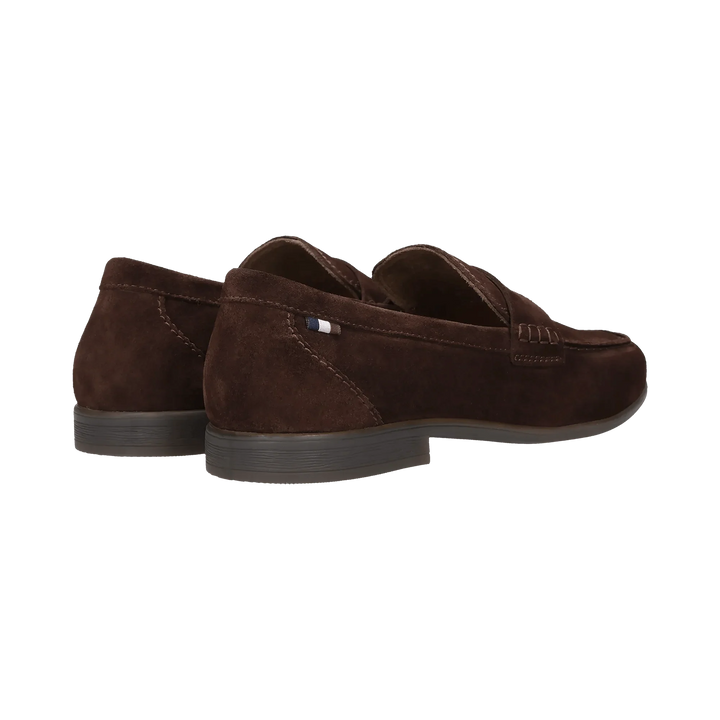Bugatti Dark Brown Suede Loafer Shoes 311-AW660-1400-6100