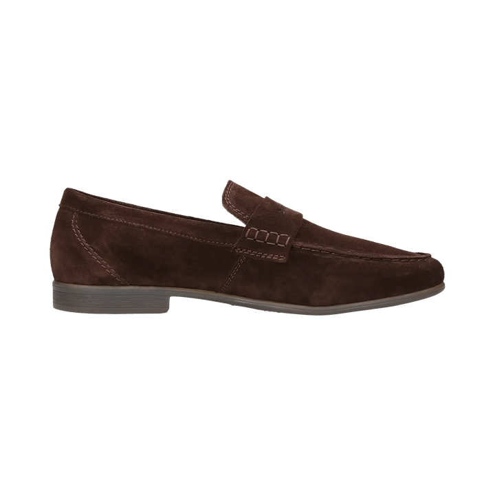 Bugatti Dark Brown Suede Loafer Shoes 311-AW660-1400-6100