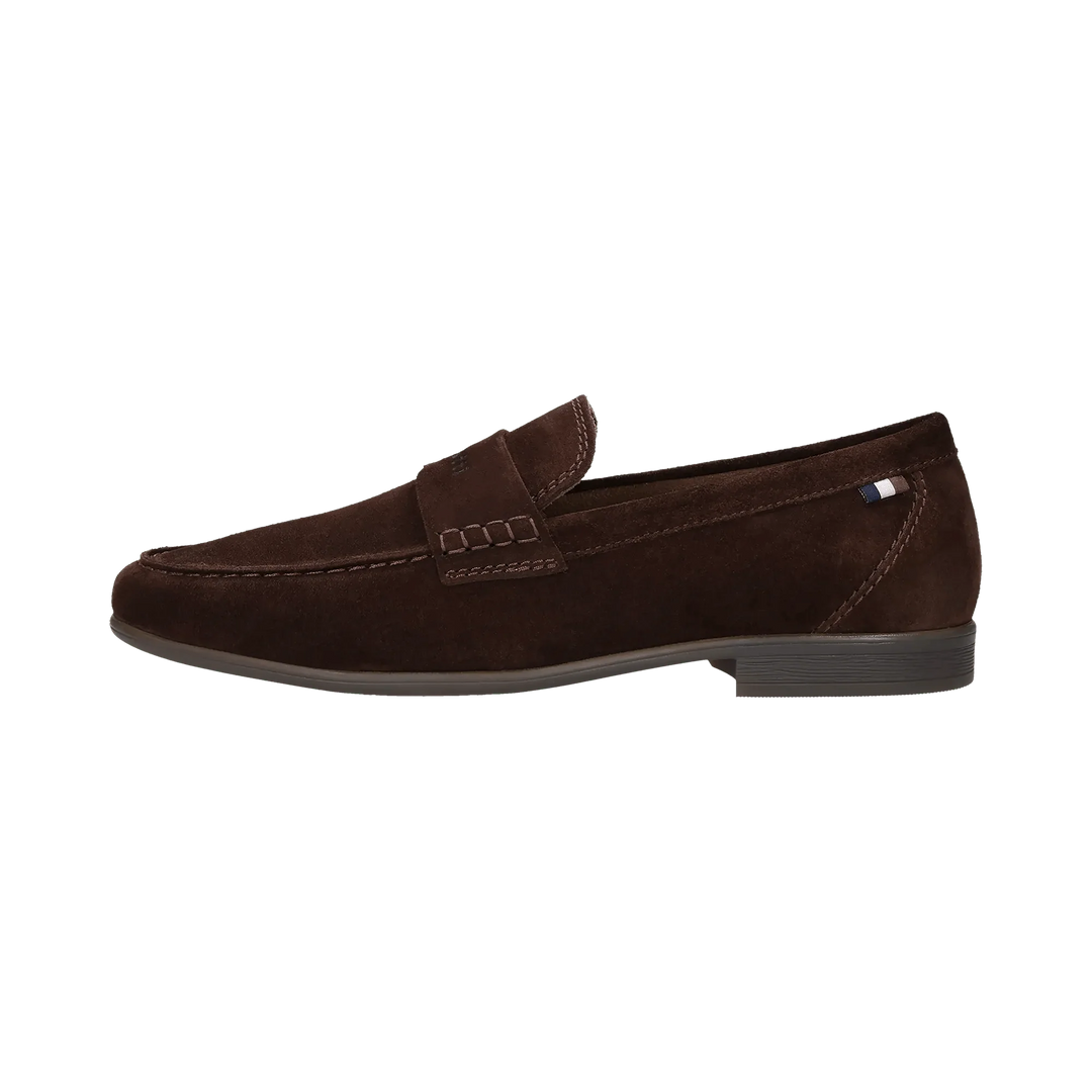 Bugatti Dark Brown Suede Loafer Shoes 311-AW660-1400-6100
