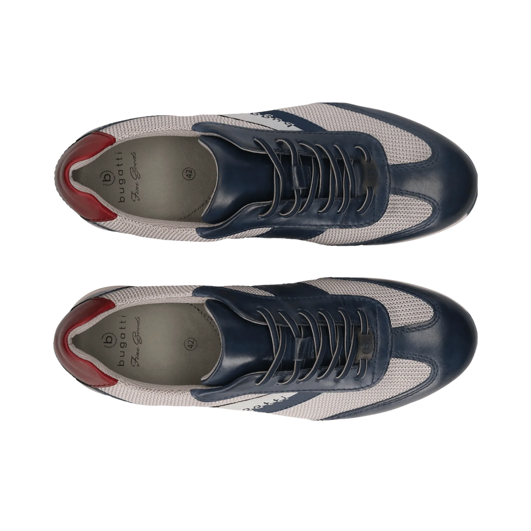 Bugatti Light Blue & Grey Mens Trainers 311-A9Q05-1069-4012