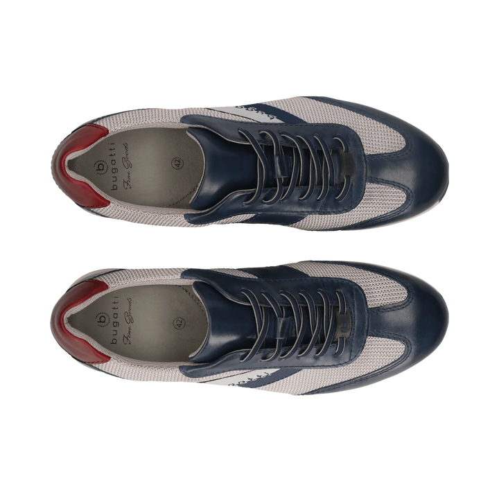 Bugatti Light Blue & Grey Mens Trainers 311-A9Q05-1069-4012