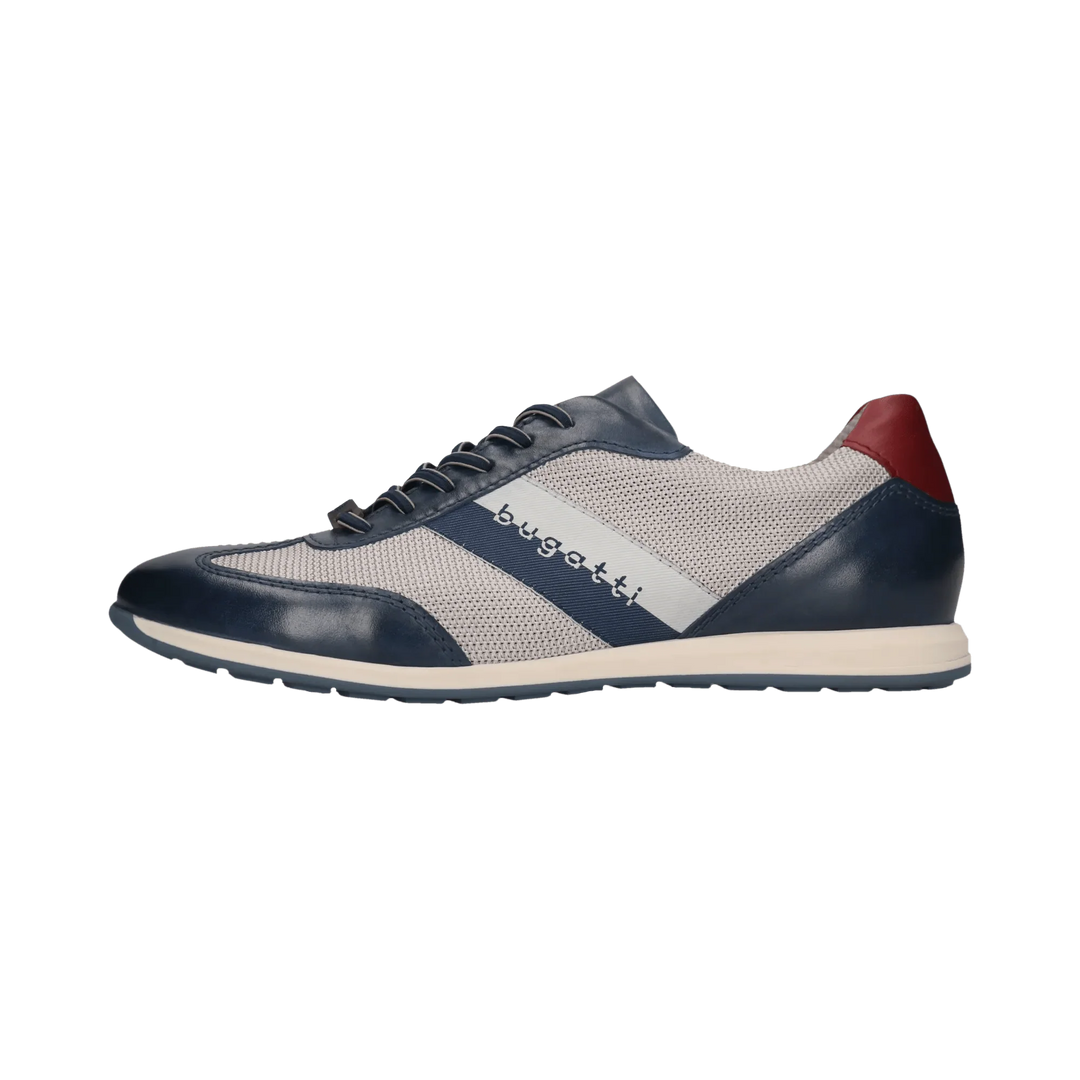 Bugatti Light Blue & Grey Mens Trainers 311-A9Q05-1069-4012