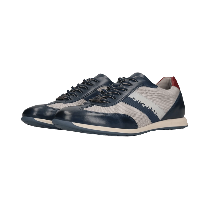 Bugatti Light Blue & Grey Mens Trainers 311-A9Q05-1069-4012