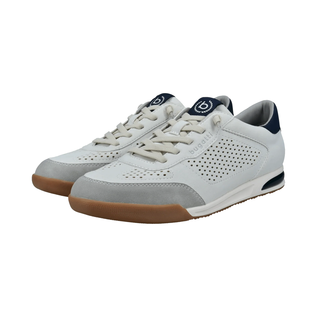 Bugatti Off White Mens Trainers 321 A3817-5000-1000