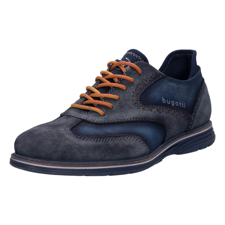 Bugatti Sandhan Comfort Dark Blue Shoe 332-A6U61-3469-4140 - Baks Menswear