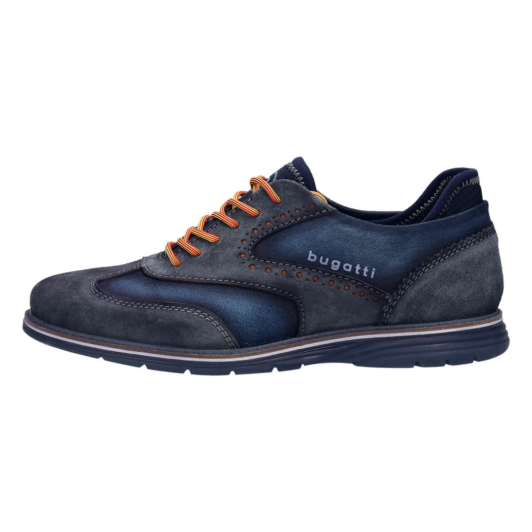 Bugatti Sandhan Comfort Dark Blue Shoe 332-A6U61-3469-4140 - Baks Menswear