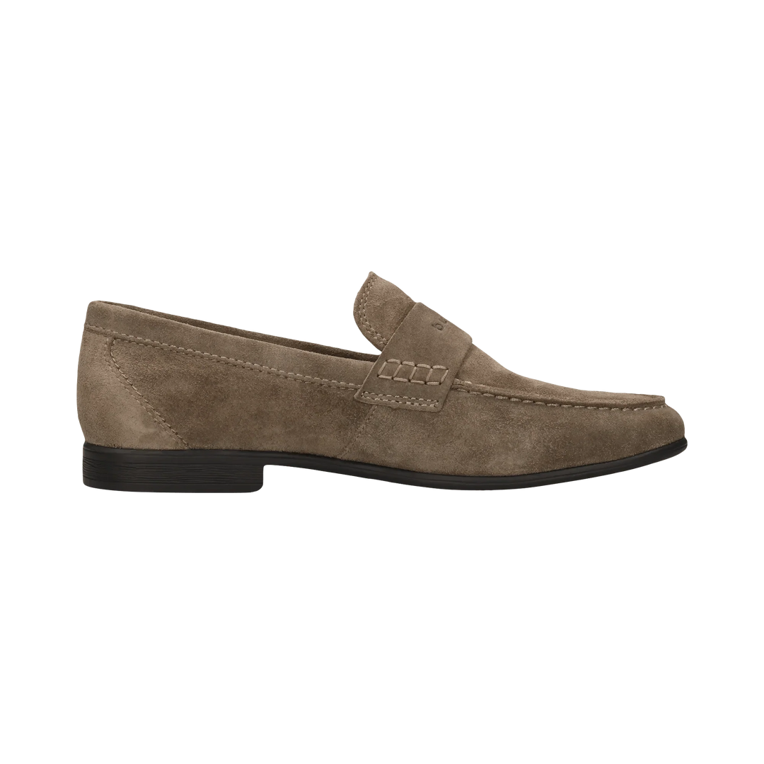 Bugatti Taupe Suede Loafer Shoes 311-AW660-1400-1400