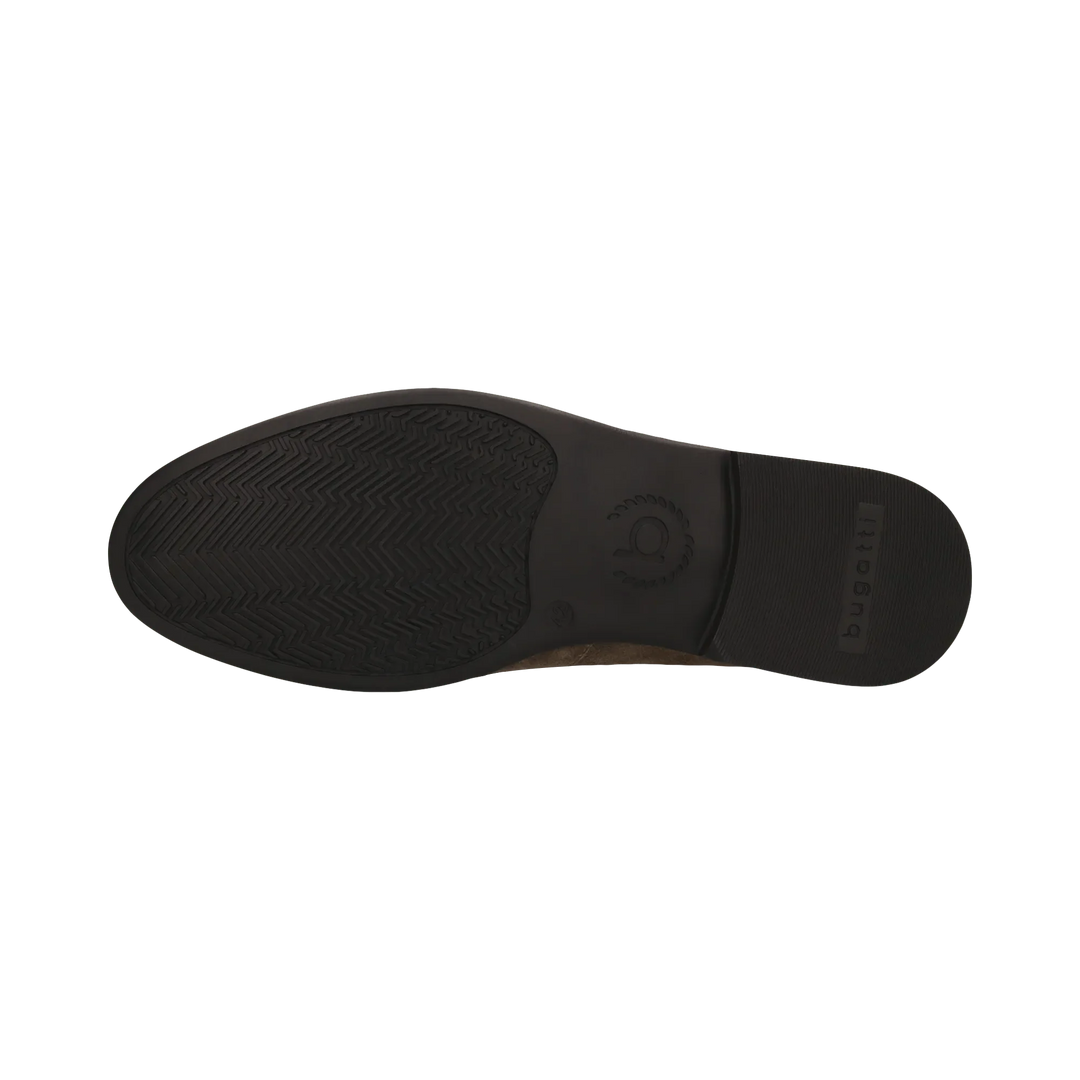 Bugatti Taupe Suede Loafer Shoes 311-AW660-1400-1400