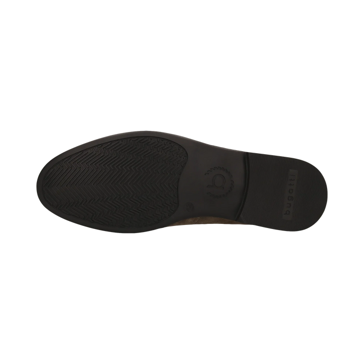 Bugatti Taupe Suede Loafer Shoes 311-AW660-1400-1400