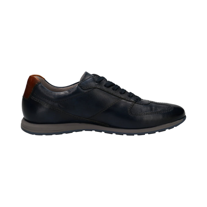 Bugatti Thorello Dark Blue Leather Sneaker 311-A9Q04-4100-4100 - Baks Menswear Bournemouth