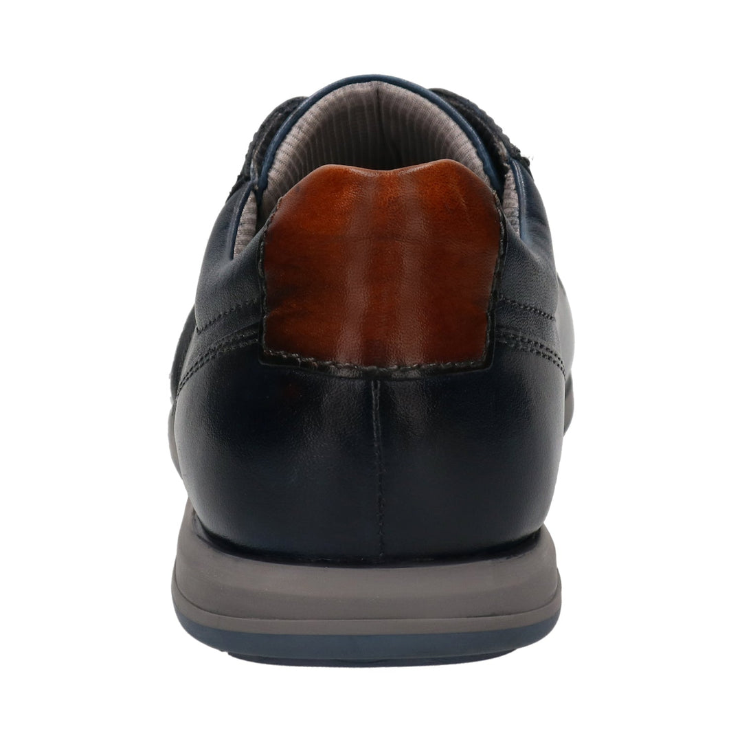 Bugatti Thorello Dark Blue Leather Sneaker 311-A9Q04-4100-4100 - Baks Menswear Bournemouth