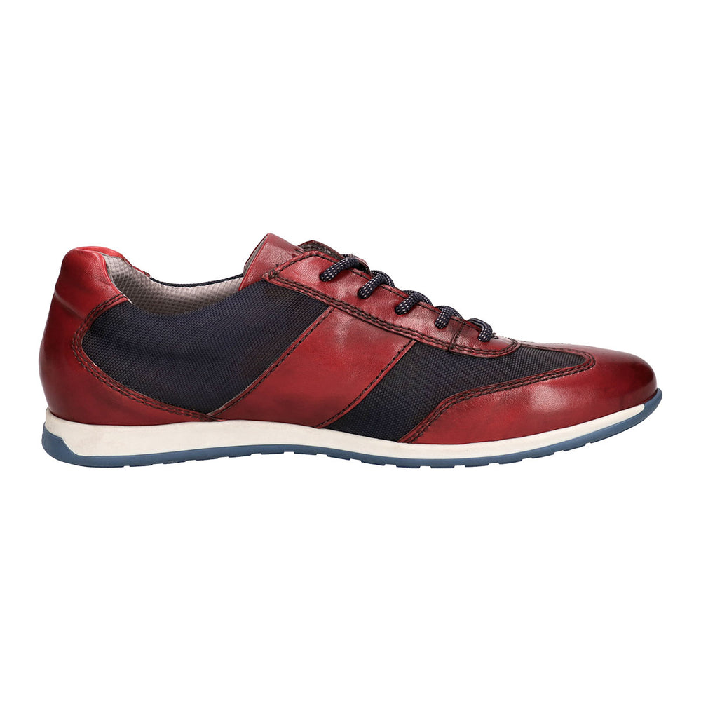 Bugatti Tomeo Red Navy Lace-Up Shoe 311-45012-4169-3041 - Baks Menswear Bournemouth