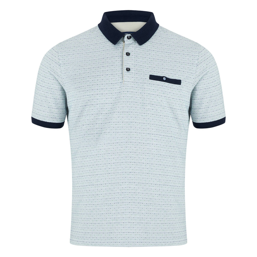 DG's Drifter 133-55167-02 Light Grey Three-Button Polo Short - Baks Menswear Bournemouth